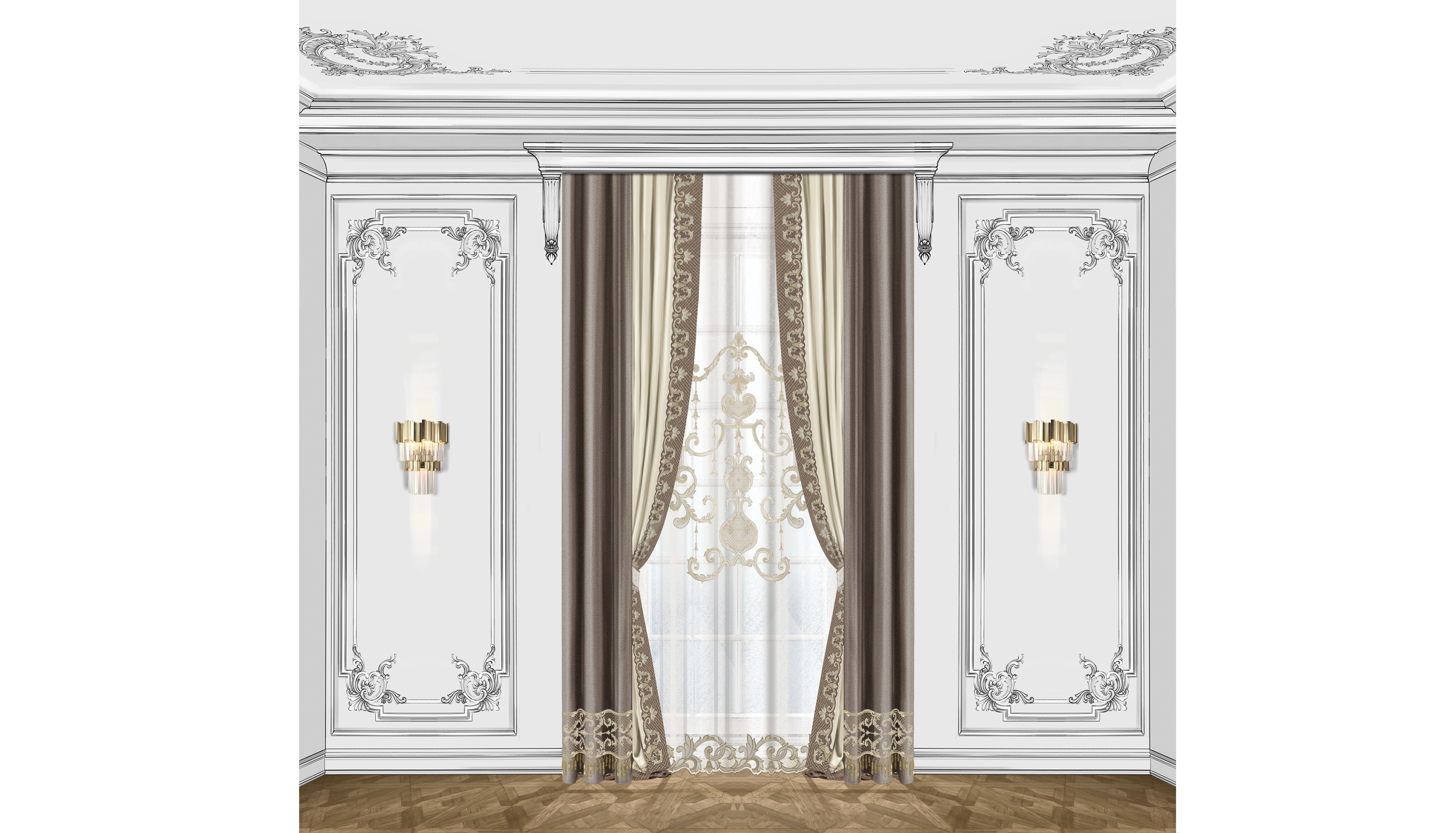PRESTIGE Model Centrale Tulle n.6