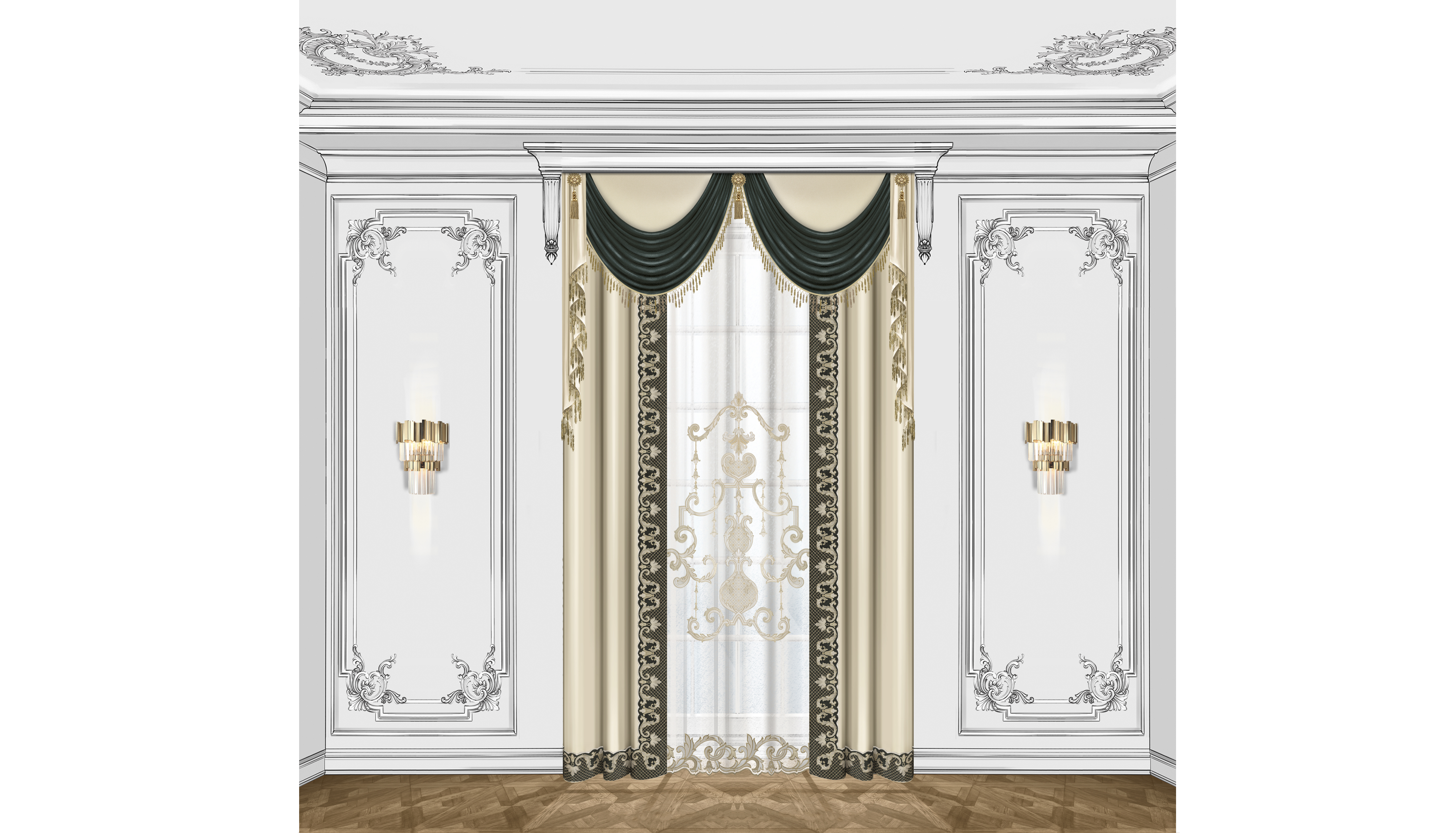 PRESTIGE Model Centrale Tulle n.9