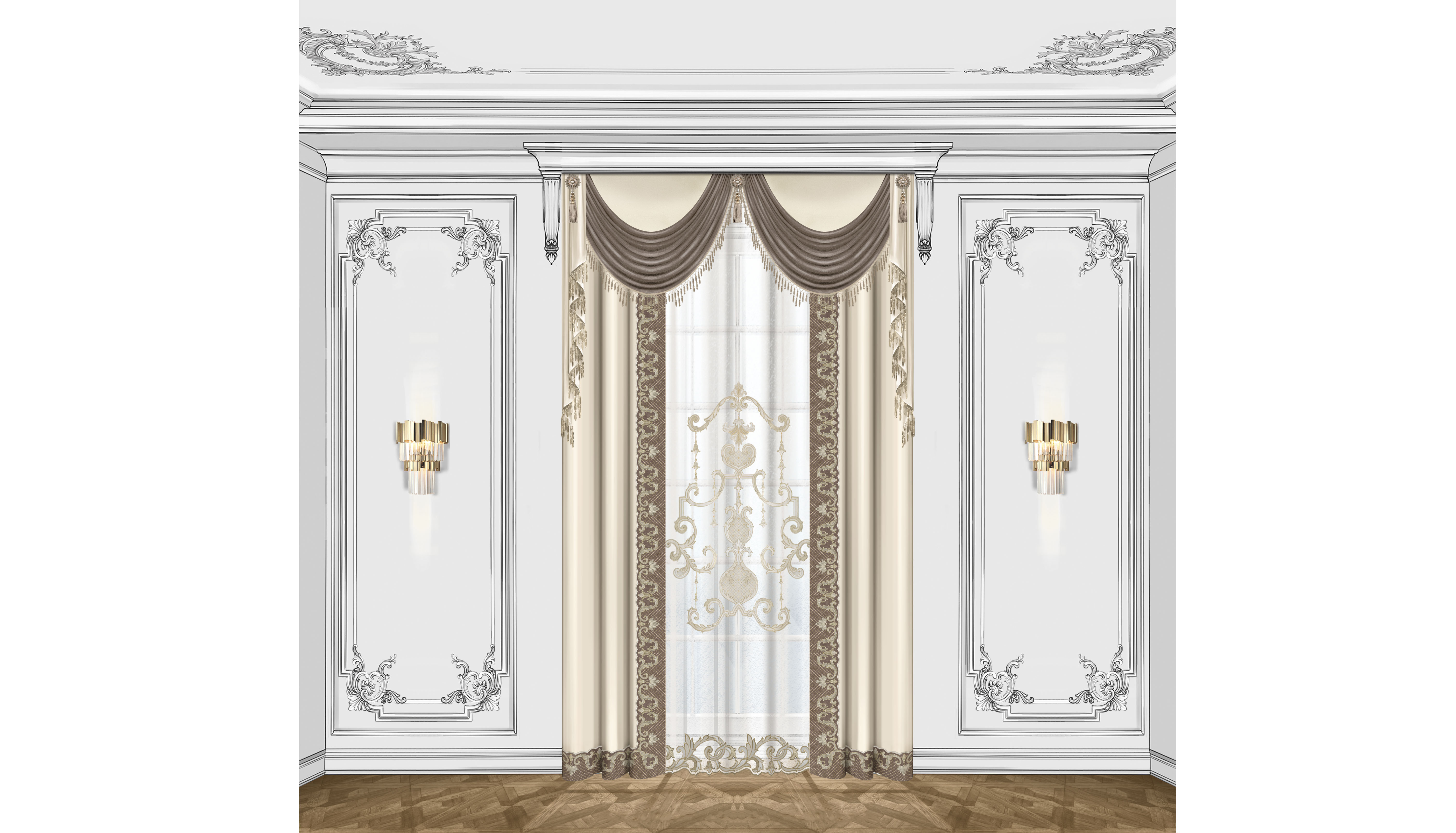 PRESTIGE Model Centrale Tulle n.9
