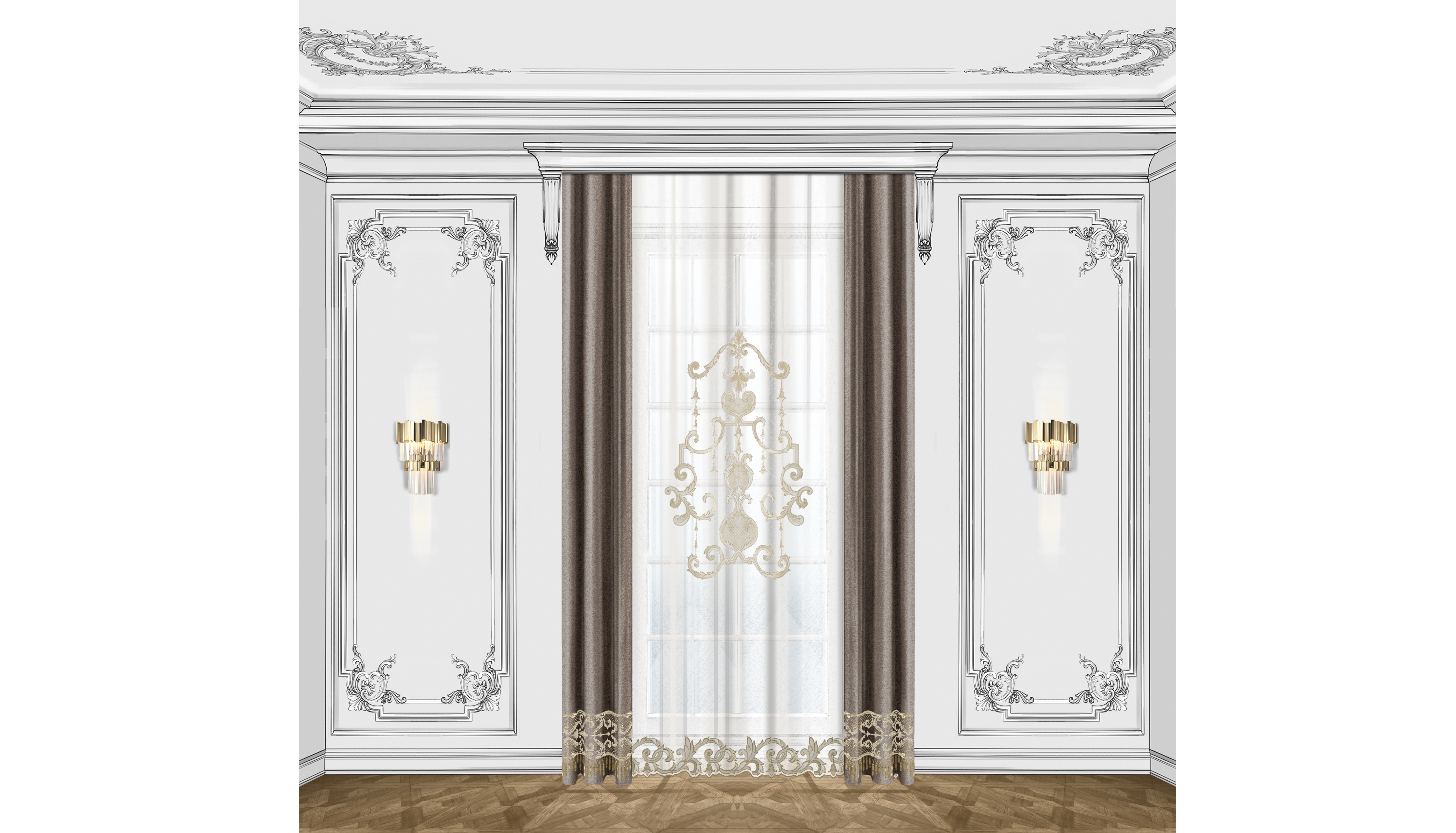 PRESTIGE Model Centrale Tulle n.12